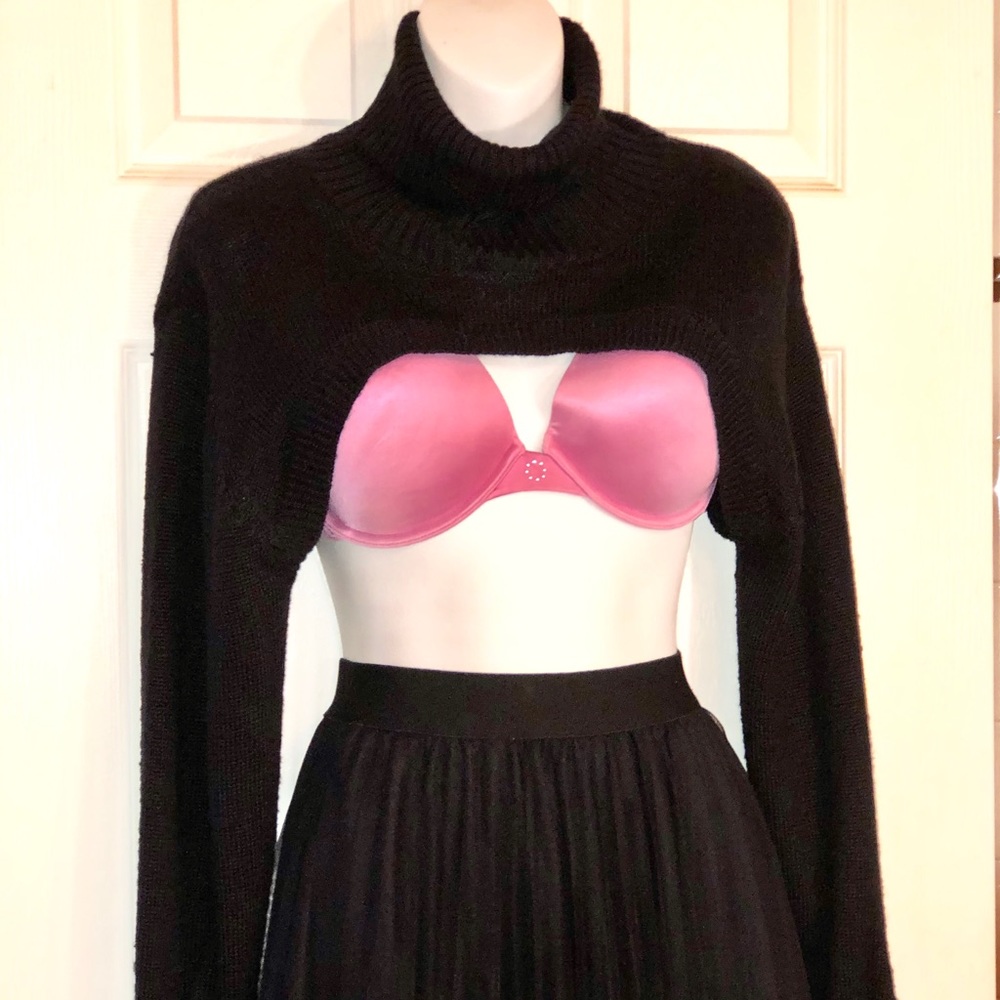 BLACK TULLE SKIRT - Picture 6 of 6